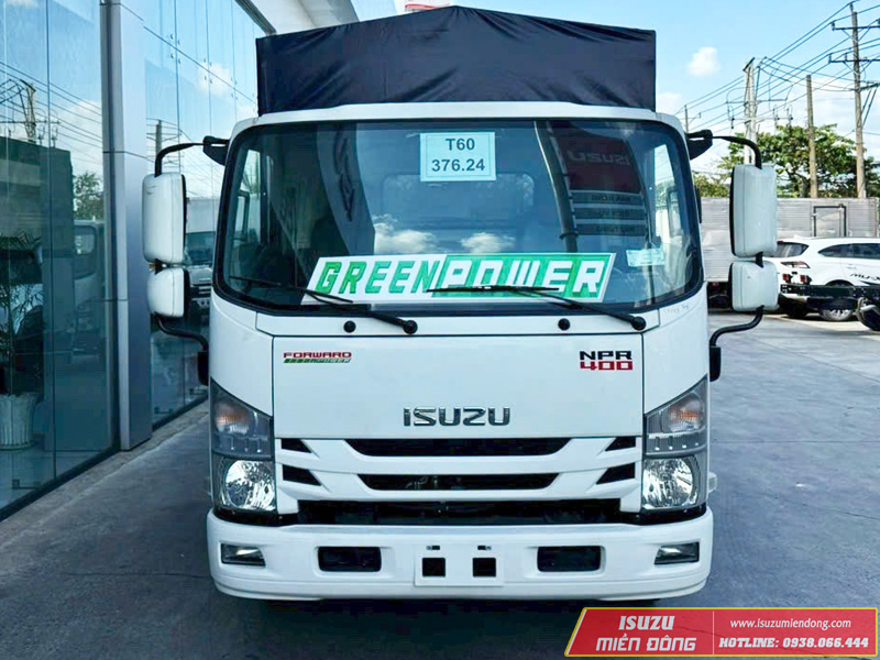 Xe tải Isuzu NPR 400 3.5 tấn Euro 5 mới nhất 2025