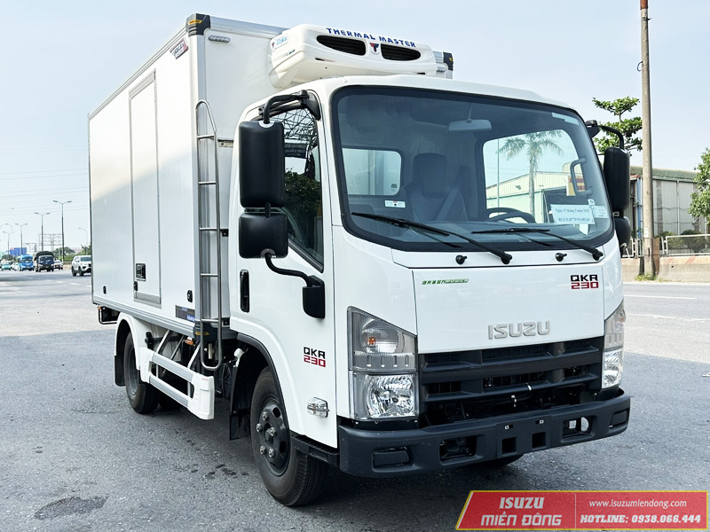 xe đông lạnh isuzu qkr 230