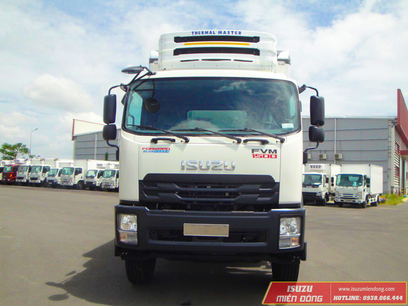 Xe tải đông lạnh Isuzu FVM 1500 15 tấn