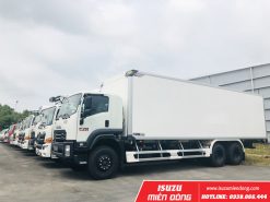 Xe tải Isuzu FVM1500 15 tấn thùng bảo ôn