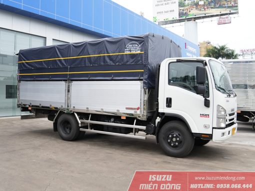 Xe tải Isuzu NQR550 6 tấn thùng ngắn 4.6 mét