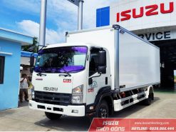 Xe tải Isuzu FRR 650 6 tấn thùng bảo ôn gắn máy oxy