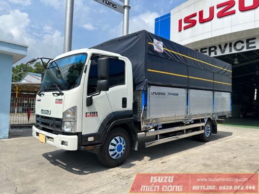 xe tải Isuzu FRR90LE4 6T5 thùng ngắn 5m7
