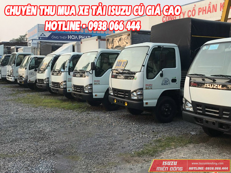 Mua xe tải Isuzu cũ qua sử dụng giá cao