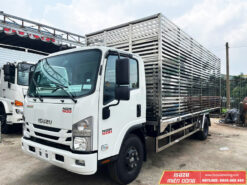 Xe tải Isuzu NQR 550 5 tấn chở vịt sàn 05 tầng