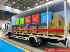 Xe Tải Isuzu NPR85ME5 3T5 Thùng Dài 6M2