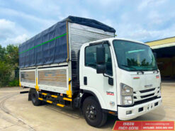 Xe Tải Isuzu NPR85ME5 3T5 Thùng Mui Bạt Dài 6M2