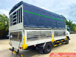 Xe Tải Isuzu NPR85ME5 3T5 Thùng Mui Bạt Dài 6M2