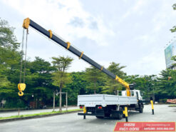 Xe Tải Isuzu 15 Tấn Gắn Cẩu Soosan SCS746L 8 Tấn 6 Khúc