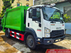 Xe Cuốn Ép Rác Isuzu FRR 650 9 Khối (9m3)