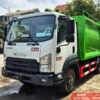 Xe Cuốn Ép Rác Isuzu FRR 650 9 Khối (9m3)