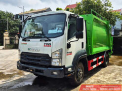 Xe Cuốn Ép Rác Isuzu FRR 650 9 Khối (9m3)