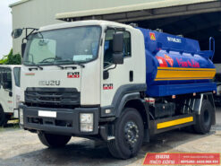 Xe bồn Isuzu chở xăng dầu FVR 900 11 khối
